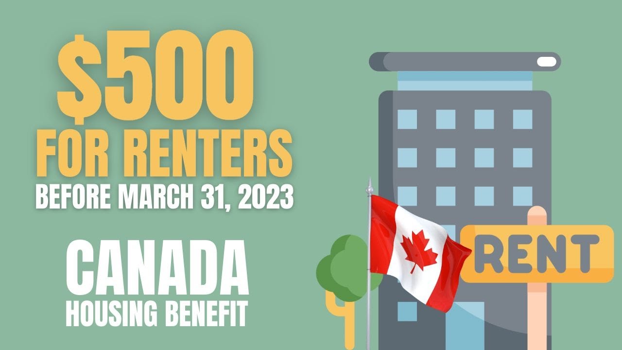 Get 500 for Your Rent! Here's How to Apply for Canada's Rental Housing