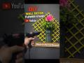 DIY Wall Decor Flower Stand 🌸 | Cardboard Craft