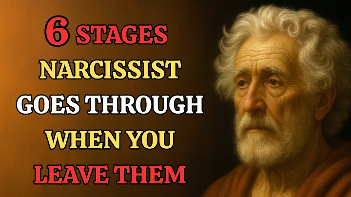 6 Stages Narcissist Goes Through When You Leave them| Narcissistic Abuse