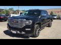 2016 GMC Sierra 1500 Denali Crew Cab 4WD Automatic Running Boards Black Oshawa ON Stock#161085