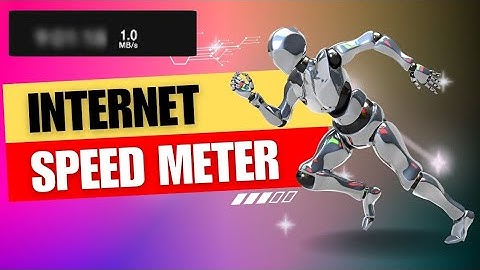 How to on internet speed mater | internet speed meter lite