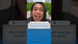 Praz Teguh Ajukan Syarat Khusus Untuk Pwk Rekrut Host Baru