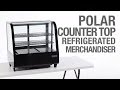 Polar Countertop Refrigerated Merchandiser (CC611)