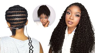 😳Miracle Knot Crochet Hairstyle Install Ft Rhiso Hair