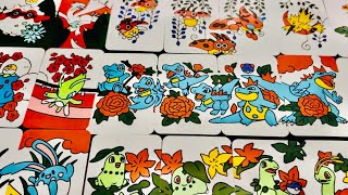 SablingArt Hanafuda Pokemon Johto Card Deck 