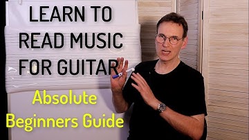 Learn to Read Music for Guitar - Beginners Video Guide No.1