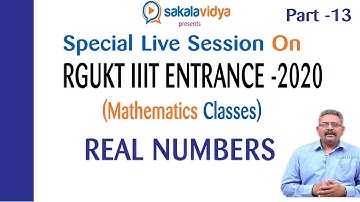 REAL NUMBERS|10TH CLASS(AP/TS) | PART13 #LOGARITHMS #NCERT #SAKALAVIDYA|#eamcet2020