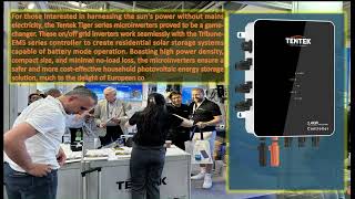 Tentek At Inter-Solar Europe 2023