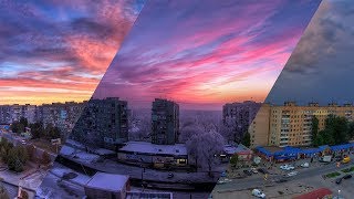Новомосковск, Украина 2015-2018 TimeLapse