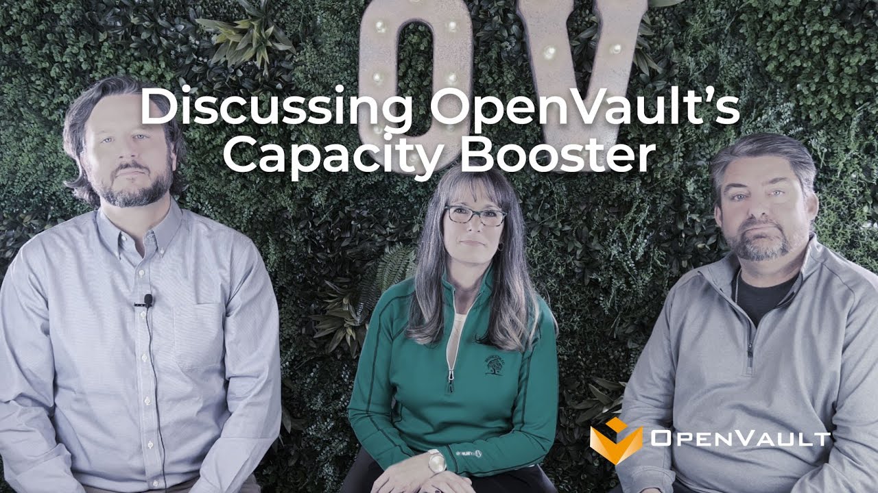 Discussing Capacity Booster from OpenVault