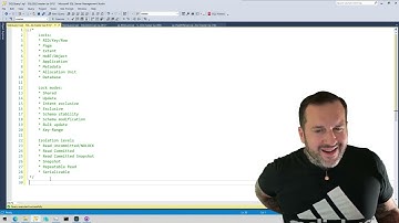 A Little About Locking And Isolation Levels In SQL Server