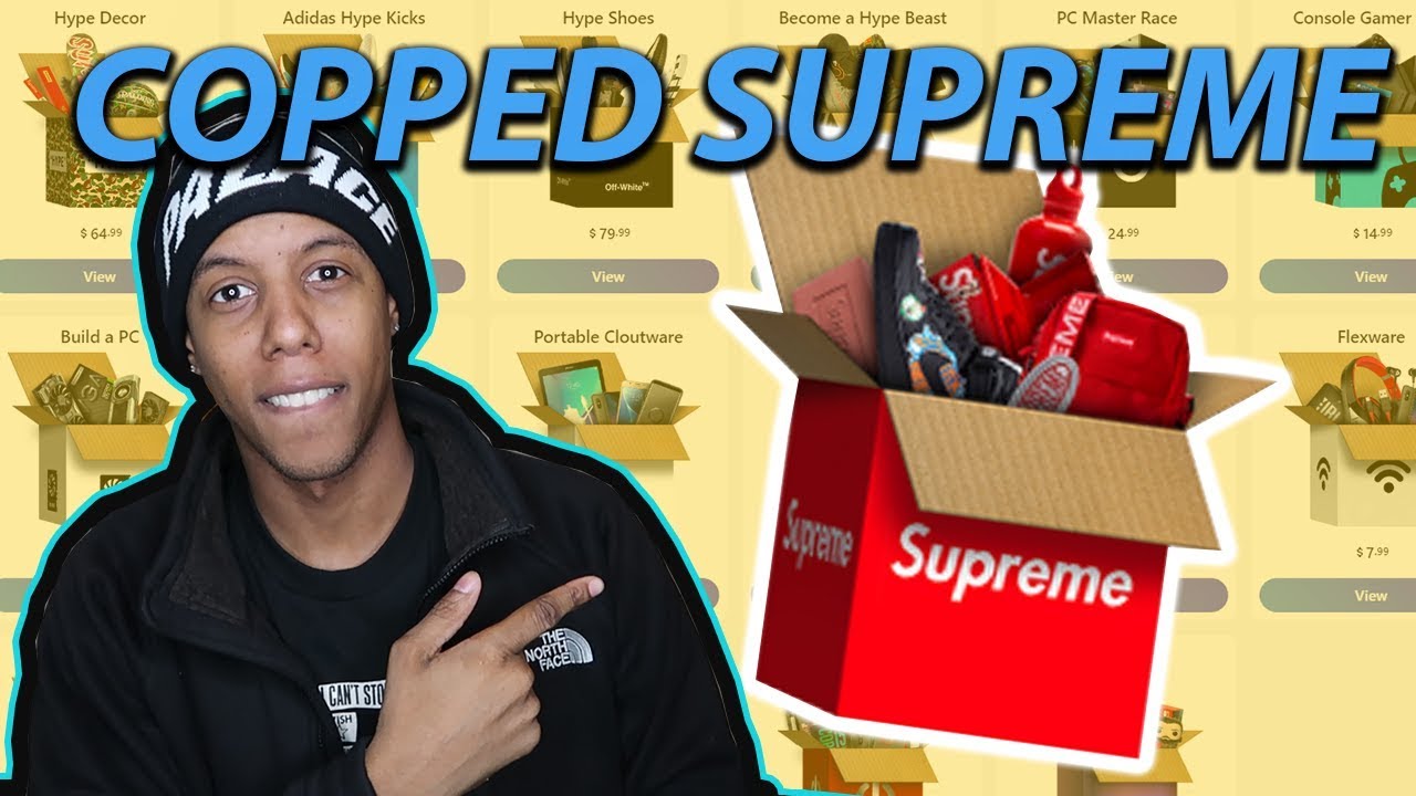 Unboxing Online Hypebeast Mystery Boxes Hypedrop Com Youtube