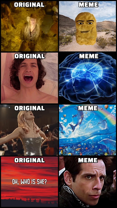 Which One is Better ? Original Song Vs Meme Version #memes #shorts