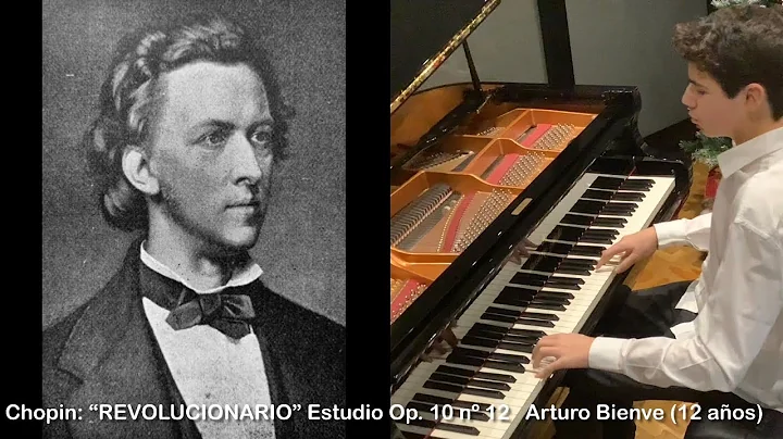 Arturo Bienve (12 y.o)~Chopin, REVOLUTIONARY Etude...