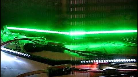 Camaro SS Scanner lights on Test