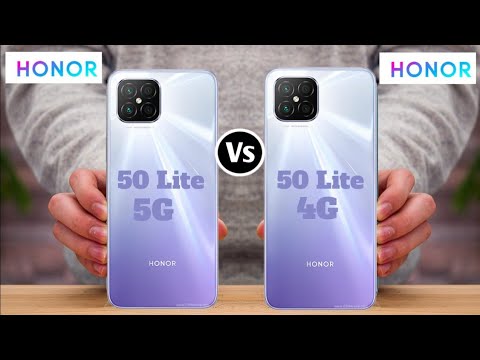 Honor 50 Lite 5G Vs Honor 50 Lite 4G