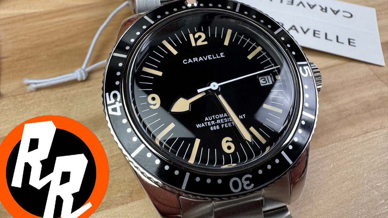 Caravelle Sea Hunter Diver (Trifecta Watches) - YouTube