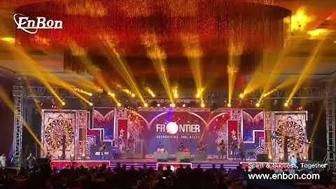 Enbon led display factory, focus on high level led screen design and all kinds of video wall event