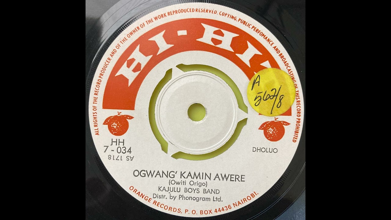 Ogwang' Kamin Awere - Kajulu Boys Band