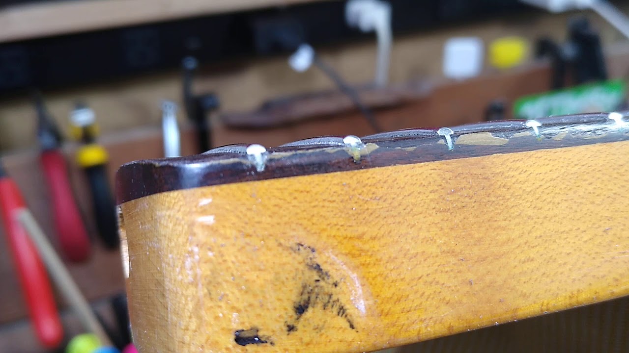 Fixing a Chippy Finish on a Japanese Strat