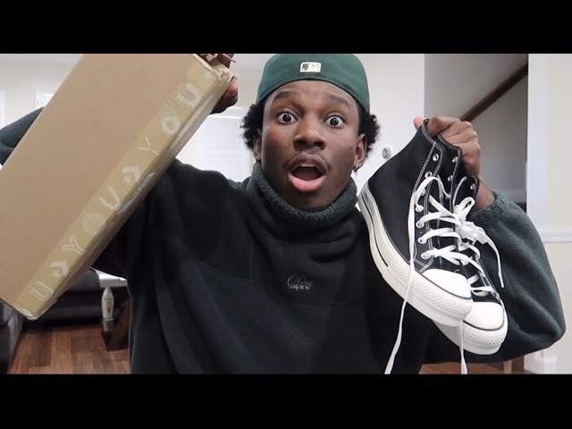 Custom Platform Converse Review/Unboxing!! (on feet) (Fake Rick Owens? ) -  YouTube