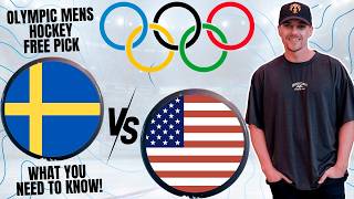 Sweden vs USA 2/18/2026 Winter Olympics Picks and Predictions | Nick Menken Olympic Hockey