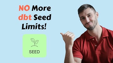 How to Beat dbt Seed Limits for Large Files Using Cloud Storage | dbt External Source, Tables