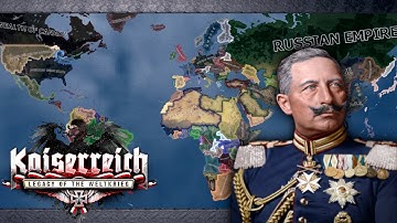HOI4 Kaiserreich Timelapse - 1936 - 1945 Weltkreig (Hearts of Iron 4)