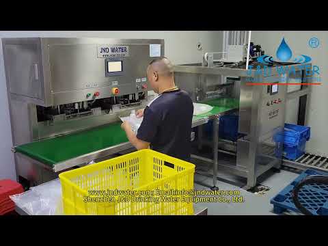 Aseptic bag filling machine and cartoning machine production line