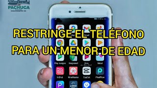 LIMITAR EL TIEMPO DE USO EN CELULARES PARA MENORES DE EDAD! /CONFIGURACION⚙