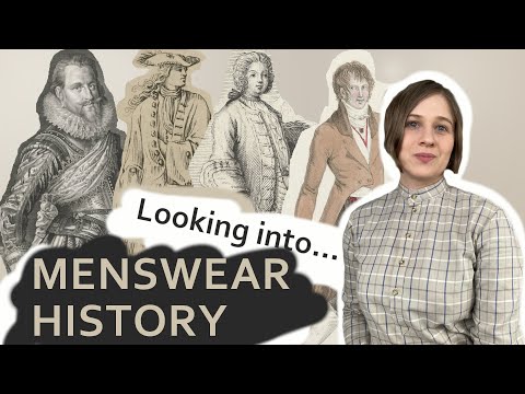 Brief history of European menswear between 17th and 20th c. [EN] #1