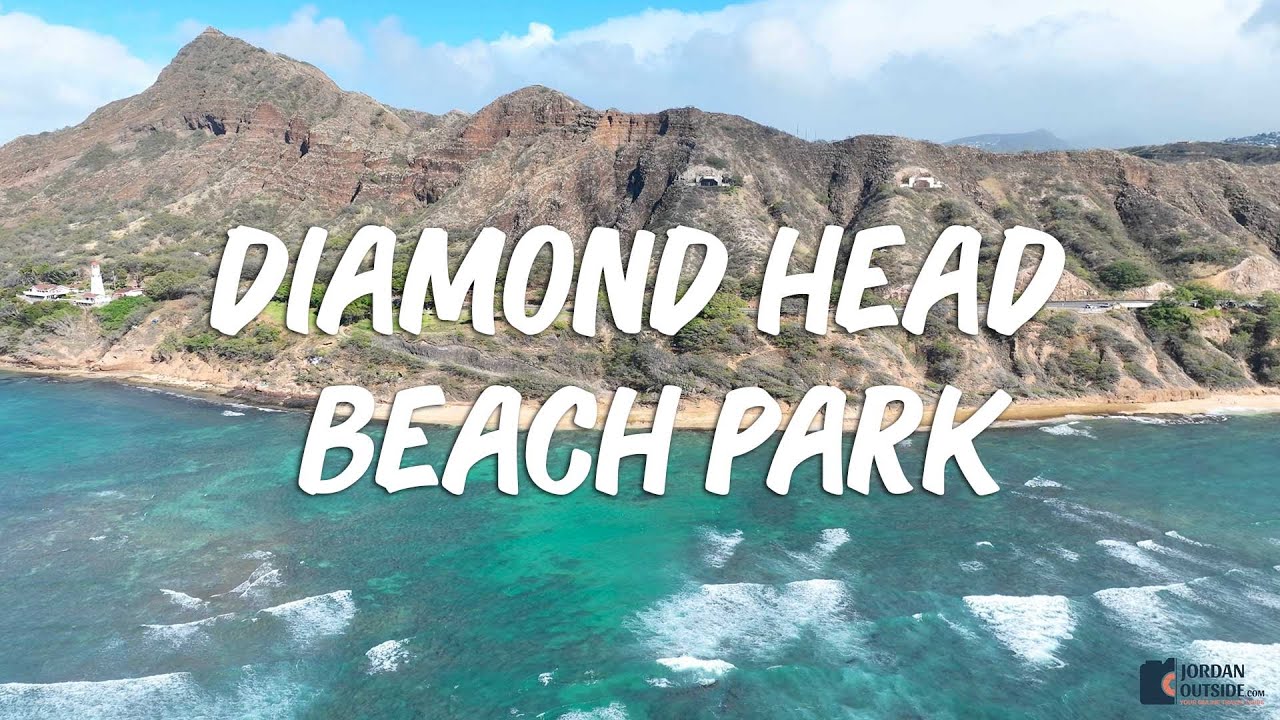 Diamond Head Beach Park on the Southeast Side of Oahu, Hawaii