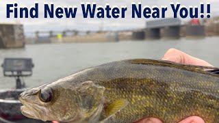 Find Daytime Walleye Near You Using Free Maps (Boat & River Fishing, Mon R.)
