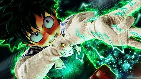 Fighting Villains Using One For All In Jump Force Ranked