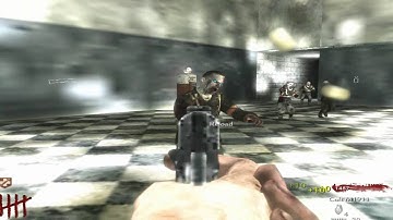 COD WAW Custom Zombies On Giant Room (PC Custom Zombies) Part 1