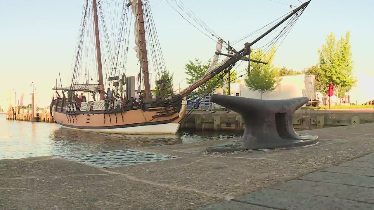 Schooner Sultana arrives for Harborfest