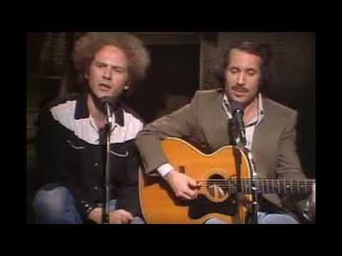 Flowers Never Bend w/ The Rainfall : Simon & Garfunkel 1966 - Original Version
