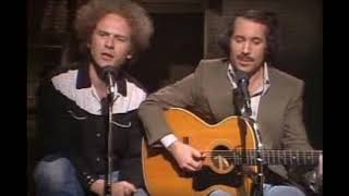 Flowers Never Bend w/ The Rainfall : Simon & Garfunkel 1966 - Original Version