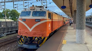 2025/09/14 653次莒光號E217機車頭故障 於宜蘭站 更換E410電頭全紀錄