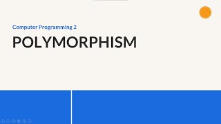 Java OOP - Polymorphism (TAGALOG)
