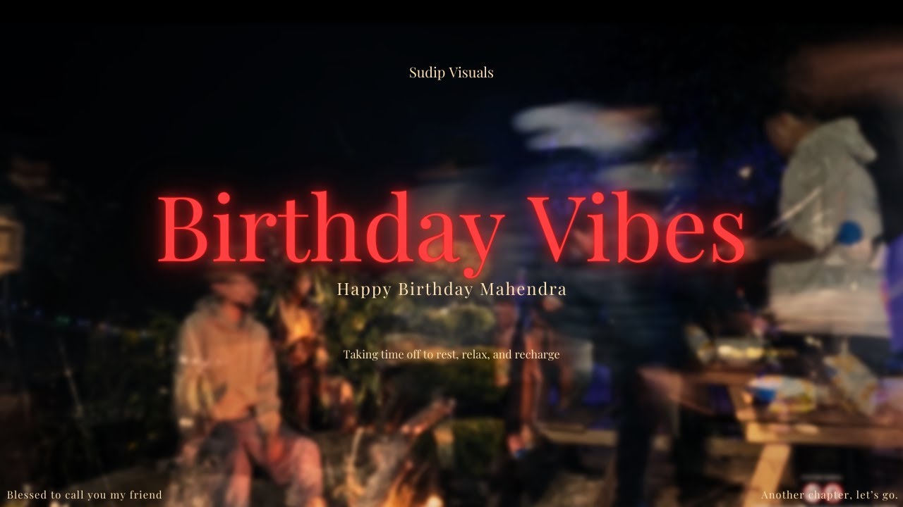 My First Vlog Friend Birthday Bash