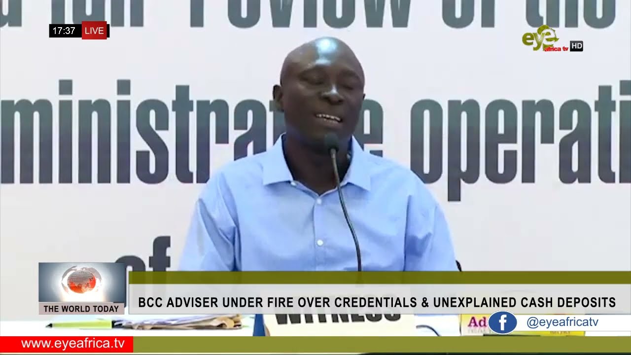 BCC ADVISER UNDER FIRE OVER CREDENTIALS & UNEXPLAINED CASH DEPOSITS