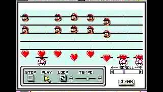 GenYoutube com Mega Man 4   Cossack Stages 2 on Mario Paint MP4