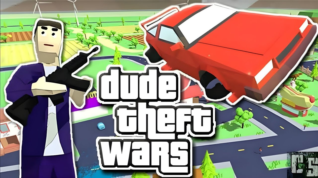 Playing as 💲Richie💲in Dude Theft WARS 💯