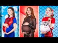 Pregnant Superheroes! Funny Pregnancy Situations!