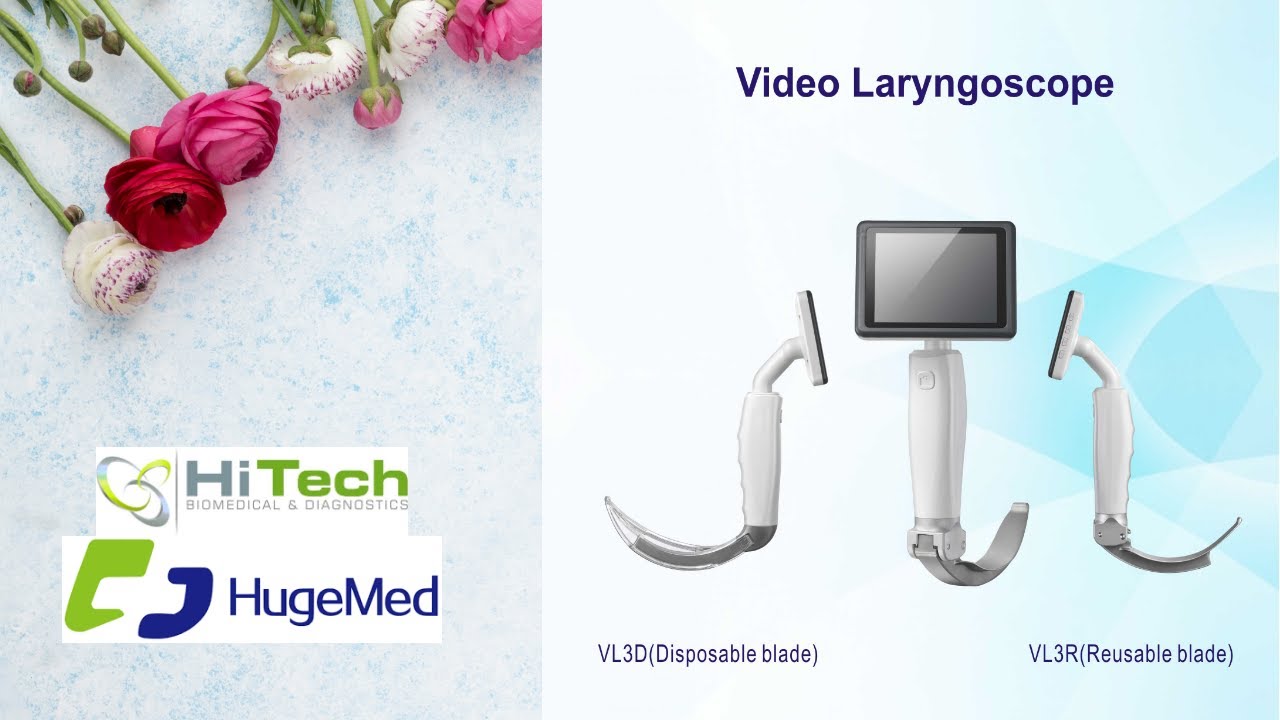 Video Laryngoscope use instruction Tutorial by HiTech Engineering Ly YouTube