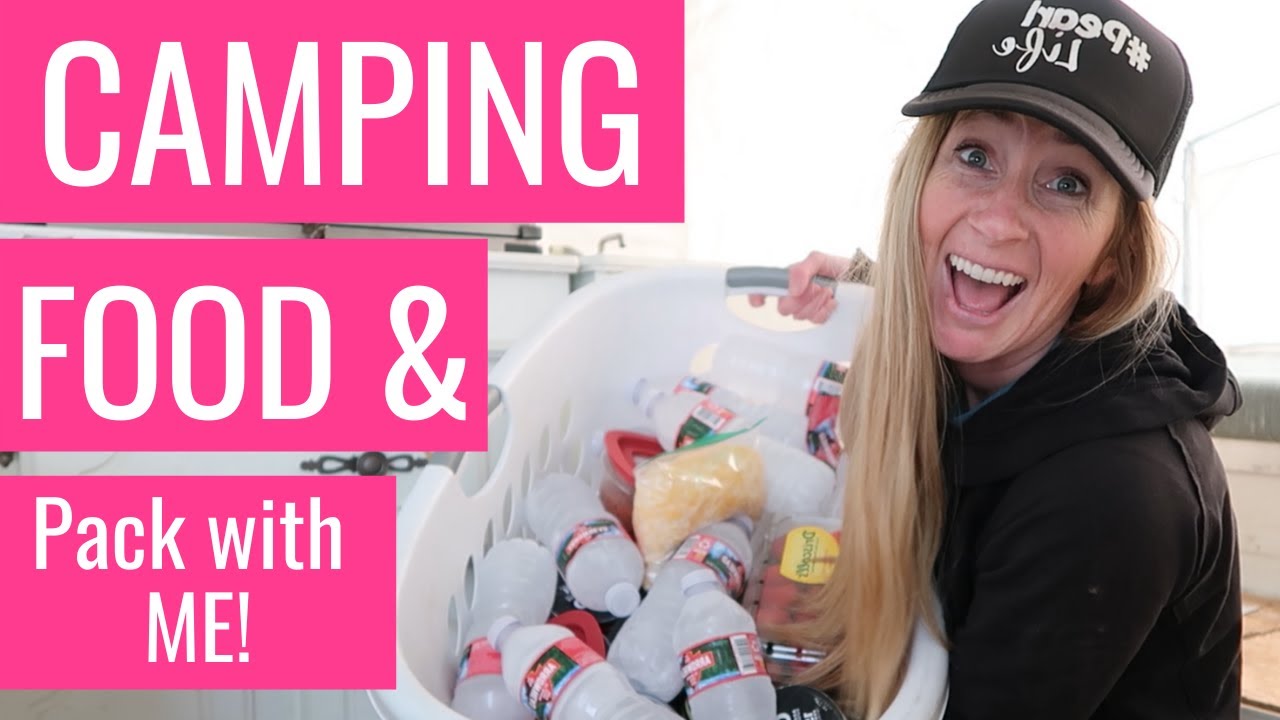 What Food to Pack When Camping!! - Our Camping Menu for a Family of 5! 