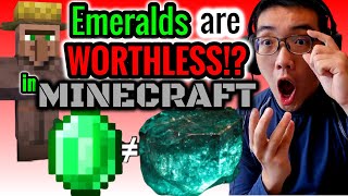 Game Theory: What is a Minecraft Emerald WORTH?【Reaction Video】Singaporean Reacts The Game Theorists