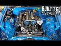 Turbo Miata Gets Its BUILT, HIGH COMPRESSION 1.6L & Flex Fuel Sensor!