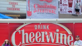 CHEERWINE FESTIVAL 2024 SALISBURY NORTH CAROLINA (SO MUCH CHEERWINE FLAVORED FOODS!)